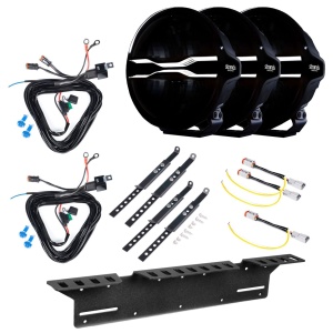 Proiector auxiliar Strands FOR9T Dragon Drive 9" V2 - Rotund / 22 cm / 135W / Ref. 20, 3 buc - Set complet - Img 2