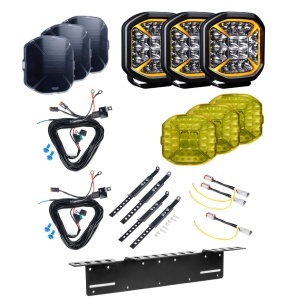 Proiector auxiliar Strands Siberia X 7" - Rotund / 18 cm / 96W / Ref. 20, 3 buc - Set complet - Img 2