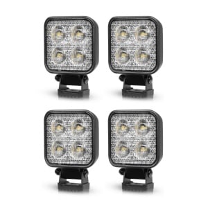 Proiector de lucru PURELUX Standard pătrat 20 - 8 cm / 20W / fascicul larg, 4 buc - Img 2