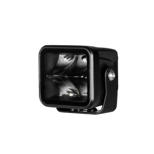 Proiector de lucru PURELUX Terrain Black Square Spot - 7 cm / 20W / fascicul îngust, 1 buc.