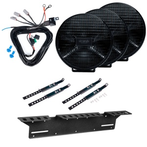 Proiector suplimentar Strands Ize Led Og 9" Rotund / 23 cm / 172 W / Ref.20, 3 buc - Set complet