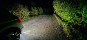 Set 2x Proiectoare LED marșarier Purelux Radar – 32W, 2232 lm fiecare, fascicul 180°, IP69K, 12V/24V - Img 2