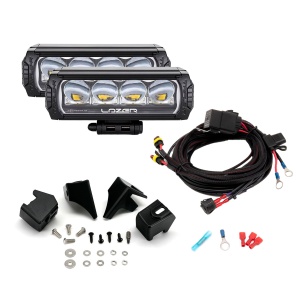 Set de proiectoare auxiliare Ford Transit Custom Trail (2024+), 2 x Lazer Triple-R 750 GEN2, Triple-R 750 GEN2 fascicul larg