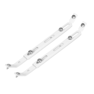 Suport reglabil PURELUX Flat Stabilizer HD - Flat / Stainless Steel, 2 buc (Alb)