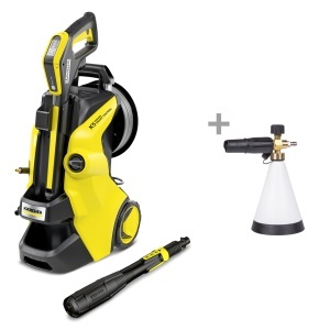 Aparat de spălat cu presiune KÄRCHER K5 Premium Smart Control Flex, Washing mașină + foamer