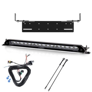 Bară LED Lazer Linear 18 Elite (Double E-Mark) - dreaptă / 53 cm / 130W, 1 buc - Kit complet cu suporturi reglabile