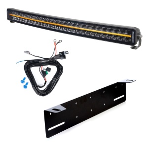 Bară LED PURELUX Black Boost C820 - curbată / 82 cm / 300W / Ref. 50, 1 buc - Set complet - Img 2