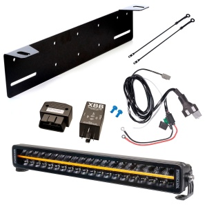Bară LED PURELUX Black Boost S560 - dreaptă / 56 cm / 200W / Ref. 50, 1 buc - Set complet + XBB Dongle & PowerUnit releu de conectare