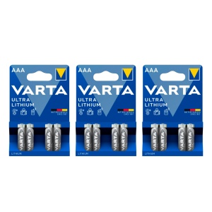 Baterie AAA VARTA Ultra Lithium, 12 buc