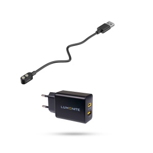 Cablu de încărcare LEDLENSER P/H/HF series / USB-A, Cablu de încărcare + USB-Încărcător