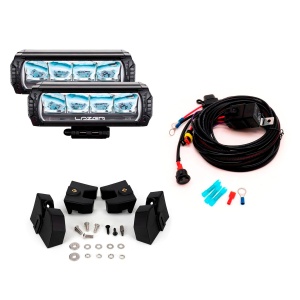 Kit de bare LED Ford Transit Custom (2024+), 2 x Lazer Triple-R 750, 2 x Triple-R 750 Elite GEN2 (E-Boost)