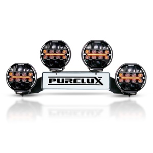 Kit de proiectoare auxiliare PURELUX WRC 7, 432W / 26 000 lm - Set complet, WRC 7 Heat, 24 000 lm