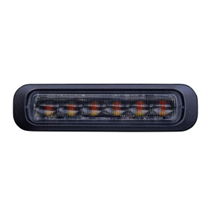 Lampă de avertizare / Level indicator Strands Dark Knight Strobe light 6LED - 12/24V / 10W / 129 mm, Dark lens - Img 2