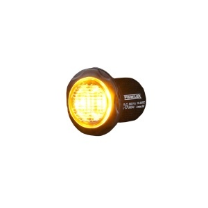 Lampă de avertizare PURELUX Strobe Rotund - 12/24V / 8W / 36 mm, 1 buc. - Img 2