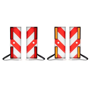 Lampă de gabarit RST-STEEL Extra fascicul larg Transportation - 12/24V / 525 mm, Front dreapta