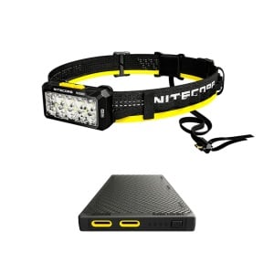 Lampă frontală Nitecore HU2000 - 2000 lm / Reîncărcabil, Lampă frontală + Power bank - Img 2
