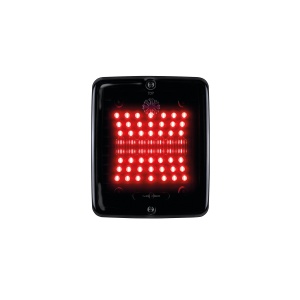 Lampă multifuncțională Strands Dark Knight Square Ize Led - 24V / 0.4-3-6W / 110 mm, lampă spate/lumină de frână
