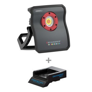 Lampă pentru inspecția vopselei SCANGRIP Multimatch 3 CONNECT, 3000 lm, pentru Bosch/Ampshare baterii