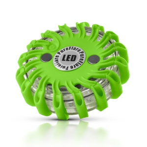 LED light puck Pureflare - Green / Rechargeable