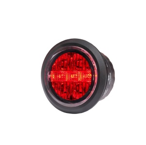 Marker / Lampă de avertizare PURELUX Specter 7X - 12/24V / 2W / 32 mm, 7RX (Roșu) - Img 2