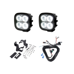 Mounting kit Lazer A-Pillar Holder, Toyota Land Cruiser 250 (2024+), Mounting kit + 2 x Lazer Utility-25