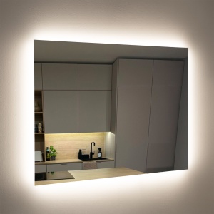 Oglindă LED AGGE LED Mirror pătrat Backlight - 17W / 3000-6000K / 800x1000 mm