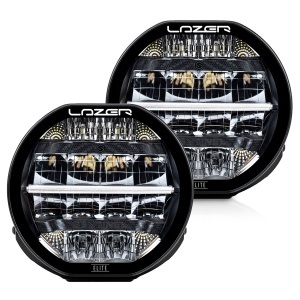 Proiector auxiliar Lazer Sentinel 7" Elite Parklight - Rotund / 18 cm / 116W / Ref. 12.5, 2 buc