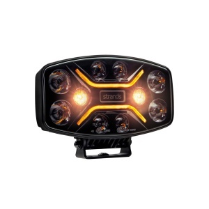 Proiector auxiliar Strands Dark Knight Insane - Rectangle / 25 cm / 112W / Ref. 45, 1 buc.