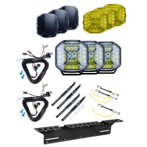 Proiector auxiliar Strands Siberia X 9" - Rotund / 23 cm / 164W / Ref. 20, 3 buc - Set complet
