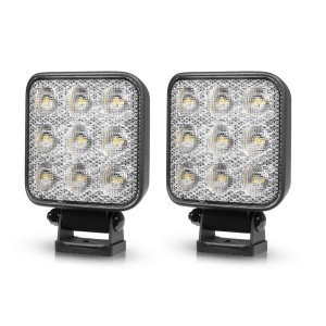Proiector de lucru PURELUX Standard pătrat 42 - 10 cm / 42W / fascicul larg, 2 buc - Img 2