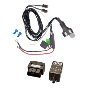 Releu de conectare pentru proiectoare auxiliare XBB – OBD Dongle & PowerUnit + cablaj DT (2 ieșiri, max. 2 x 180W)