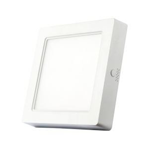 Spot încastrat LED ENERGIE - montaj aparent / intensitate reglabilă / pătrat, 12W / 900 lm / 170 mm