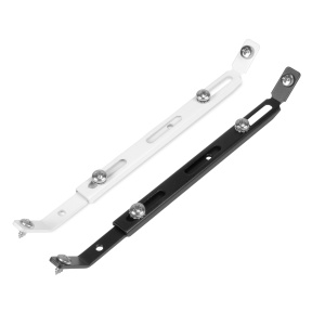 Suport reglabil PURELUX Flat Stabilizer HD - Flat / Stainless Steel, 1 buc (Negru)