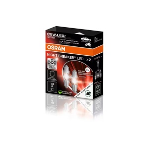 Tube burner OSRAM Night Breaker LED C5W ECE, 36 mm