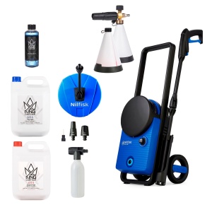 Aparat de spălat cu presiune NILFISK Core 130-6 PowerControl PC, Aparat de spălat cu presiune + kit de spumare