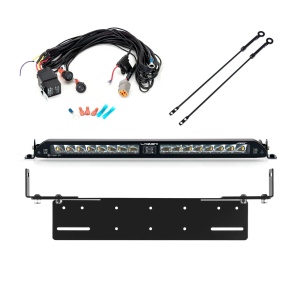 Bară LED Lazer Linear-18 Elite i-LBA - dreaptă / 53 cm / 135W / Ref. 17.5, 1 buc - Kit complet cu montaj încastrat
