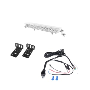 Bară LED OZZ XB1 15" Alb - dreaptă / 38 cm / 120W / Ref. 25, 1 buc - Set complet
