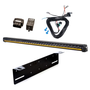 Bară LED PURELUX Black X-Slim S800 - dreaptă / 80 cm / 165W / Ref. 50, 1 buc - Set complet + XBB OBD Dongle & PowerUnit releu de conectare