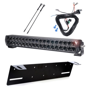 Bară LED PURELUX Major S530 V3 - dreaptă / 53 cm / 216 W / Ref. 50, 1 buc - Set complet cu suport pentru număr de înmatriculare