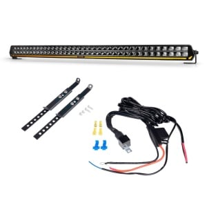 Bară LED PURELUX Panther C1050 - curbată / 103 cm / 432W / Ref. 50, lampă + cablaj - Img 2