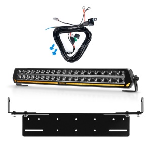 Bară LED PURELUX Panther C540 - curbată / 54 cm / 216W / Ref. 25, 1 buc - Set complet cu suport pentru montaj încastrat