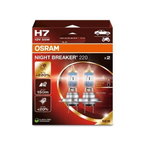 Bec halogen OSRAM Night Breaker 220, H7, 55W