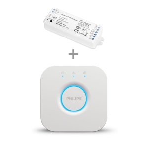 Controler mobil pentru bandă LED AGGE CCT Color Zigbee Controller, Controller + Philips Hue Bridge - Img 2