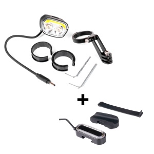 Electric bicycle light set Light5, Shimano