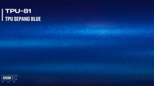 Folie de protecție pentru vopsea GYEON PPF Color - albastru, Sepang Blue (TPU-81)