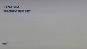 Folie de protecție pentru vopsea GYEON PPF Color - gri, Cement Light Grey (TPU-22)