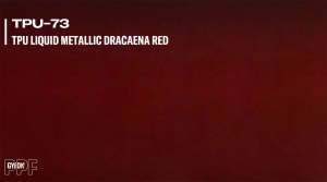 Folie de protecție pentru vopsea GYEON PPF Color - roșu, Liquid Metallic Dracaena Red (TPU-73)