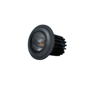 Lampă de avertizare STRANDS Dark Knight Gloria - 12/24V / 12W / 44 mm