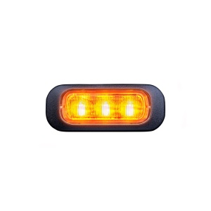 Lampă de avertizare Strands Dark Knight Strobe Light 3LED - 12/24V / 7W / 79 mm - Img 2