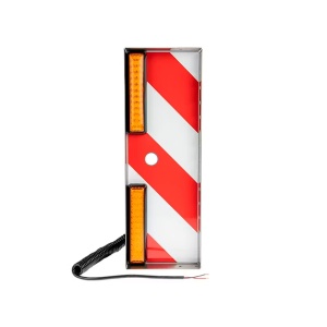Lampă de gabarit RST-STEEL Extra fascicul larg Transportation - 12/24V / 525 mm, Front stânga